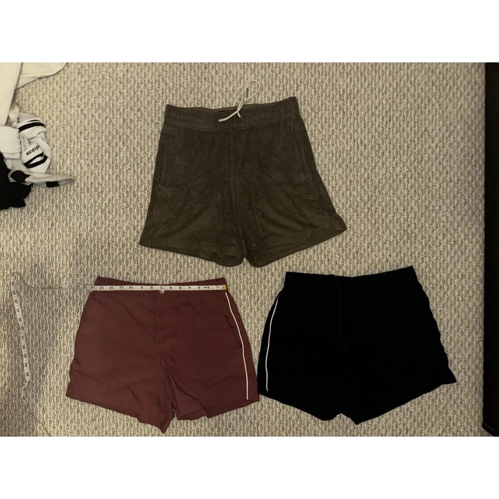Abercrombie & Fitch Men’s Shorts Lot XS Resort Swim 5” & Terry Cloth Lounge